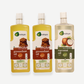 Organic Family Essential Oil Combo (2 Organic Groundnut + 1 Organic Coconut, 1L Each)