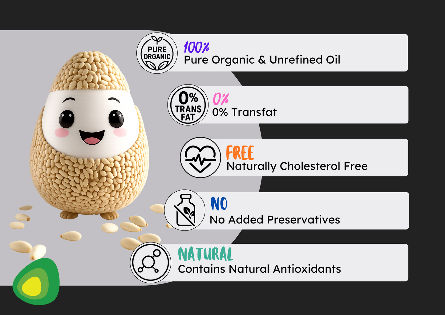 Organic All-in-One Cold Pressed Oil Combo (4 Bottles – 1L Each) – (2 Groundnut + 1 Coconut + 1 Gingelly)