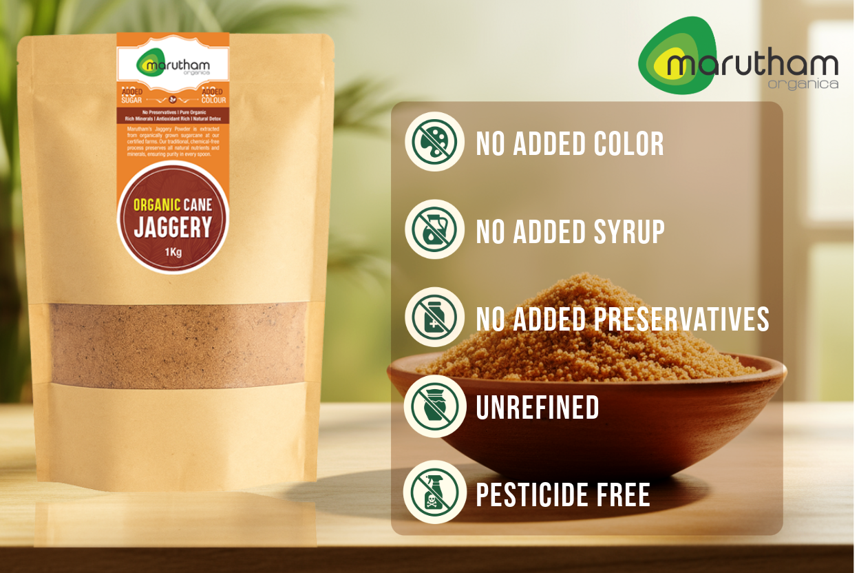 Elite Organic Jaggery Powder 500g