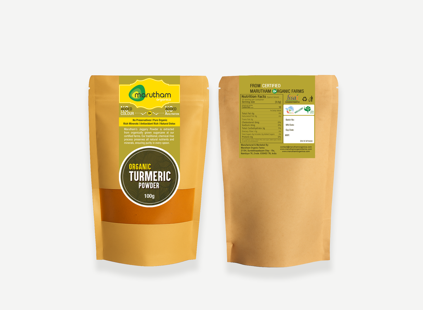 Curcumin Enriched Turmeric Powder 100g