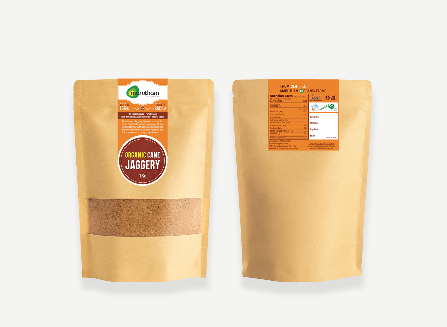 Elite Organic Jaggery Powder 1kg